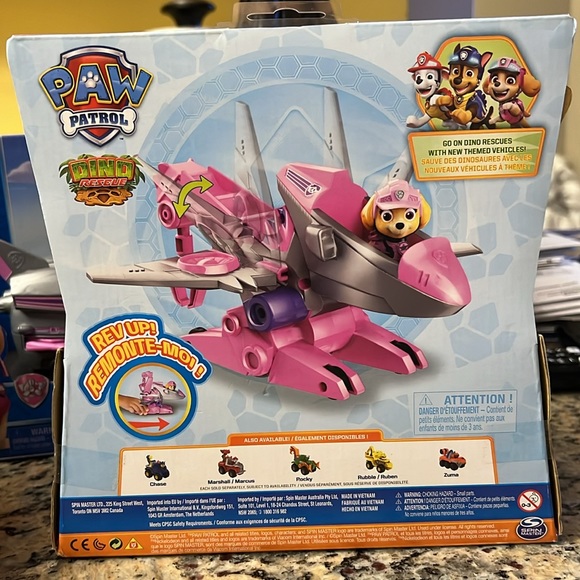 PAW Patrol Dino Rescue SKYE Deluxe Vehicle - Picture 2 of 10
